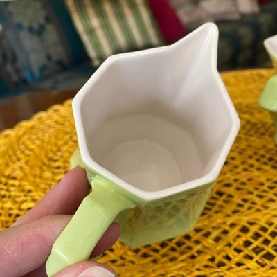 Midcentury Independece Ironstone Sugar and Creamer