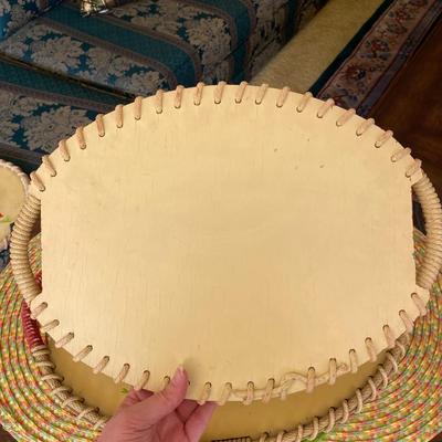 Rancho Craft Monterey Style Hand Painted Trays