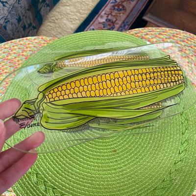 Vintage Corn on the Cob Glass Dishes