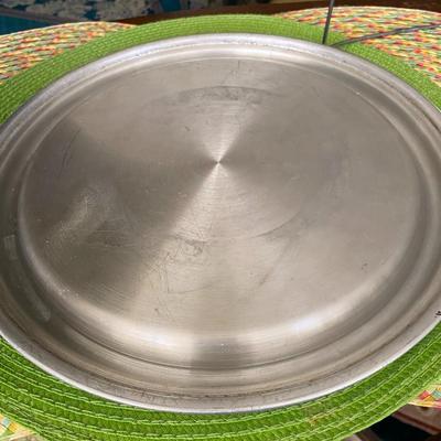 Vintage 50's Metal Toleware Cake Holder