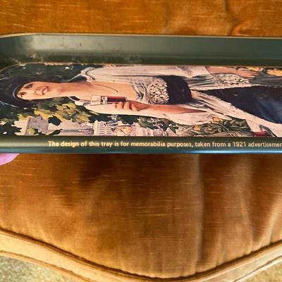 Vintage Coca Cola Metal Tray 1973