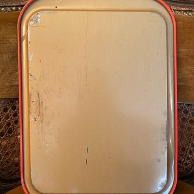 Vintage Coca Cola Metal Serving Tray Hamilton King