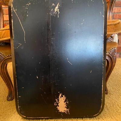 Vintage Hand Painted Wooden Tray and Wall Art