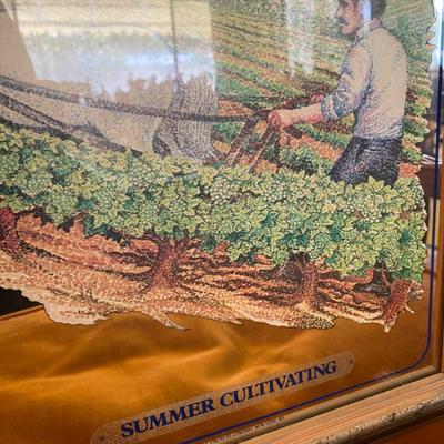 Barton and Guestier Fine French Wine Bar Mirror / Summer Cultivating