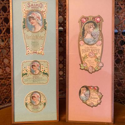 Vintage Victorian Label Wall Art