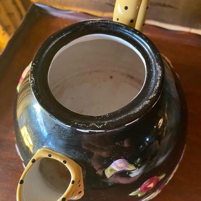 Mary Engelbreit Fried Egg Flower Teapot 