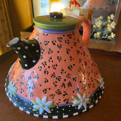 Mary Engelbreit Bell Bottom Daisy Dots Peach