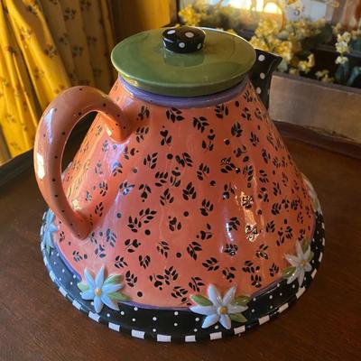 Mary Engelbreit Bell Bottom Daisy Dots Peach