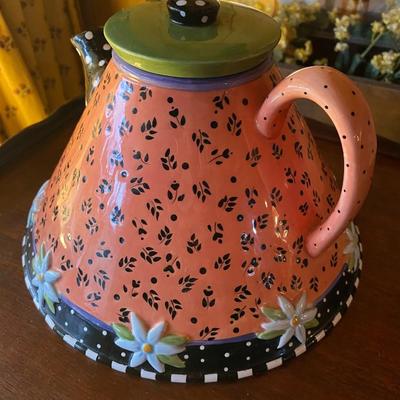 Mary Engelbreit Bell Bottom Daisy Dots Peach
