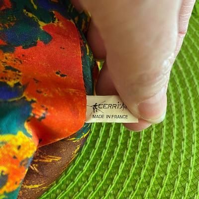 Cerri Art Doll Pouppe Millet on Blue Striped Chair