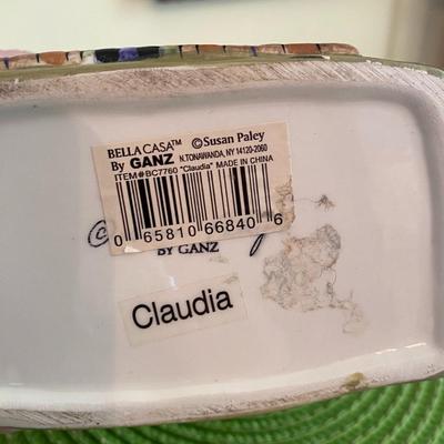 Bella Casa Susan Paley by Ganz CLAUDIA Bag Lady Flower Vase
