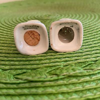 Miniature Limoges Porcelain Salt and Pepper Shakers