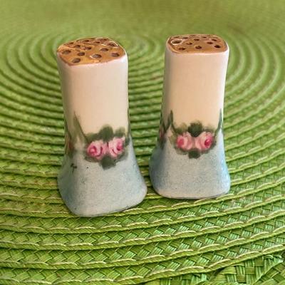 Miniature Limoges Porcelain Salt and Pepper Shakers