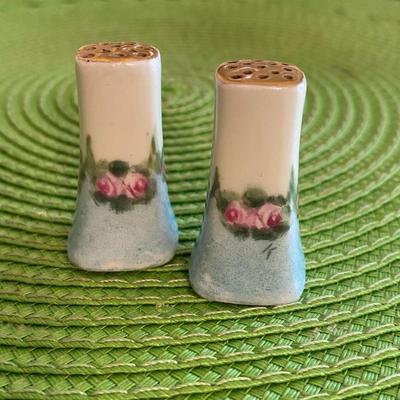 Miniature Limoges Porcelain Salt and Pepper Shakers