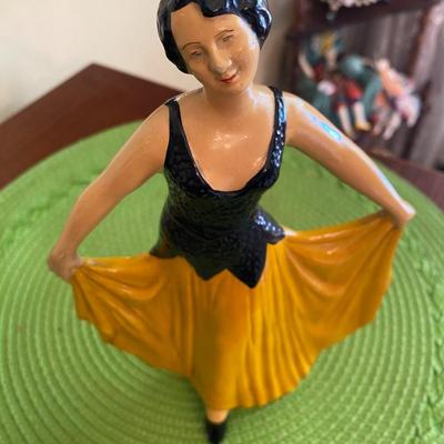 Sylvac Art Deco Dancing Lady #920