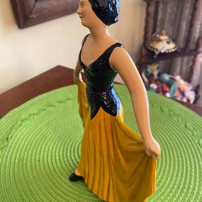 Sylvac Art Deco Dancing Lady #920