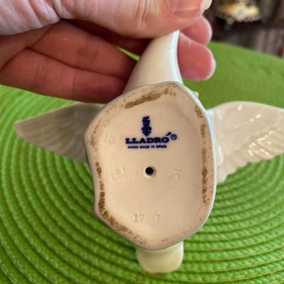 Lladro Porcelain Flying Goose / Duck