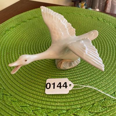 Lladro Porcelain Flying Goose / Duck