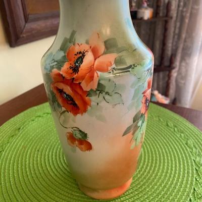 Beautiful Porcelain Hand Painted Vase by KB USA