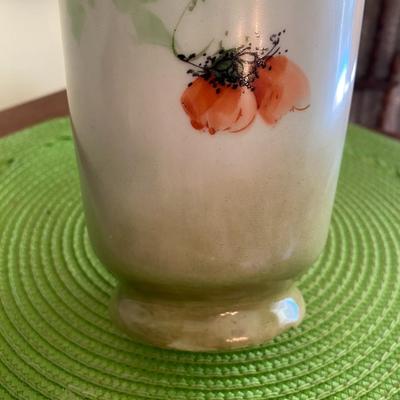 Beautiful Porcelain Hand Painted Vase by KB USA