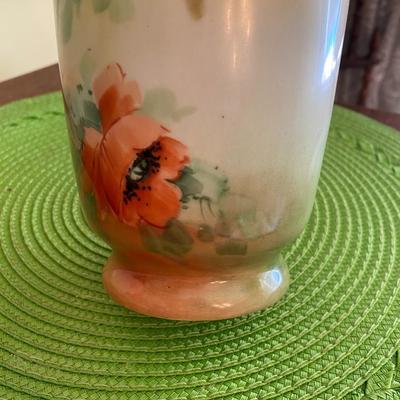 Beautiful Porcelain Hand Painted Vase by KB USA