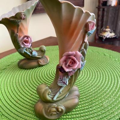 Gorgeous Cornucopia Floral Bud Vases