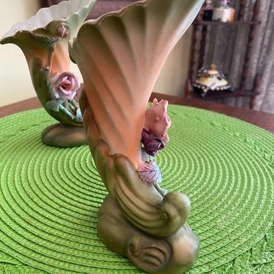 Gorgeous Cornucopia Floral Bud Vases