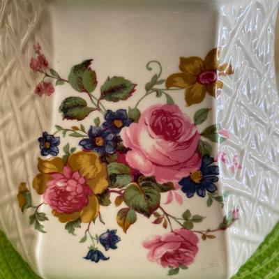 Vintage Sadler England Porcelain Floral Teapot