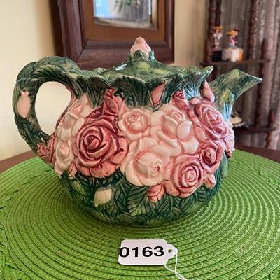 Vintage The Haldon Group Rose Bouquet Teapot
