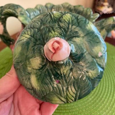 Vintage The Haldon Group Rose Bouquet Teapot