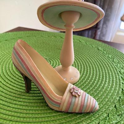Classic Couture "Paloma" Miniature Shoe and Hat
