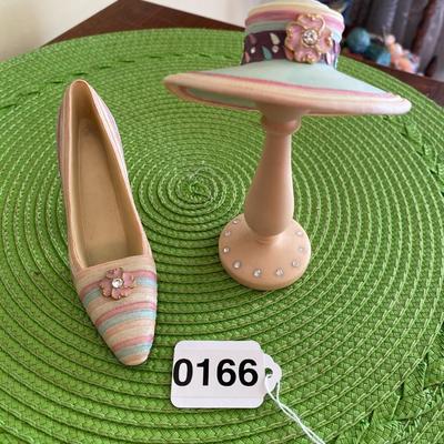 Classic Couture "Paloma" Miniature Shoe and Hat