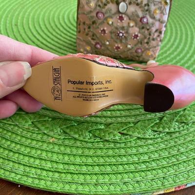 Popular Imports Jeweled Shoe and Handbag Stalgia