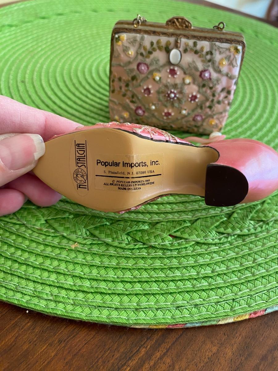 Popular Imports Jeweled Shoe and Handbag Stalgia EstateSales