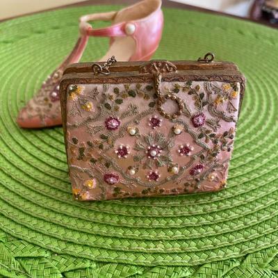 Popular Imports Jeweled Shoe and Handbag Stalgia
