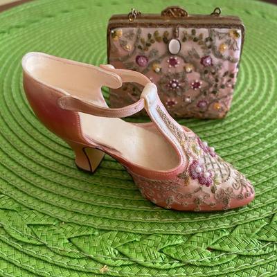 Popular Imports Jeweled Shoe and Handbag Stalgia