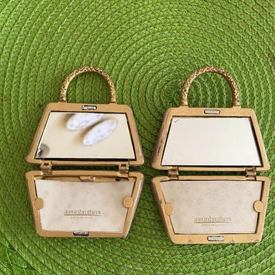 Cute Miniature Aaron Brothers Pink Vanity Picture Frame