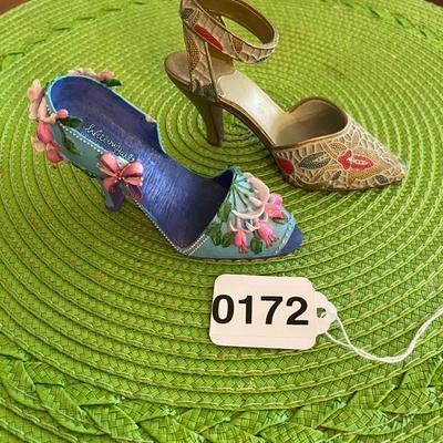 Colorful Vintage Miniature Shoes