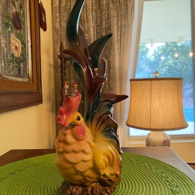 Vintage Ceramic Rooster / Chicken by Maddux of California