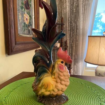Vintage Ceramic Rooster / Chicken by Maddux of California