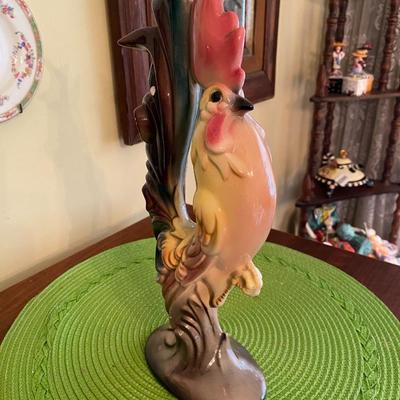 Vintage Ceramic Rooster /Chicken by Maddux of California (Lg)