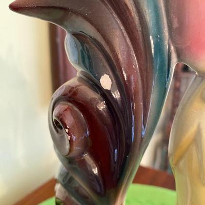 Vintage Ceramic Rooster /Chicken by Maddux of California (Lg)