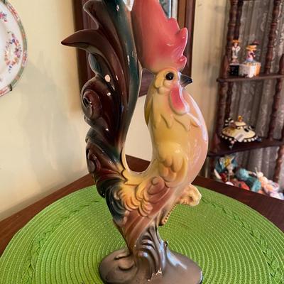 Vintage Ceramic Rooster /Chicken by Maddux of California (Lg)