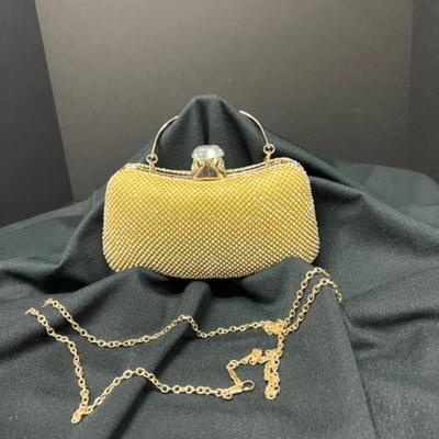 Gold Cocktail Purse