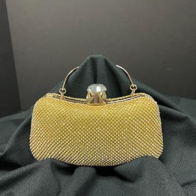 Gold Cocktail Purse