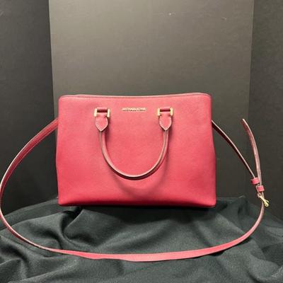 Michael Kors Burgundy purse
