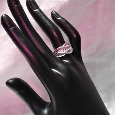 Beautiful Marcasite 925 Ring Size 7