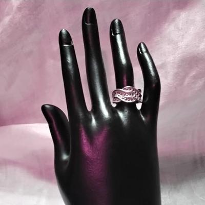 Beautiful Marcasite 925 Ring Size 7