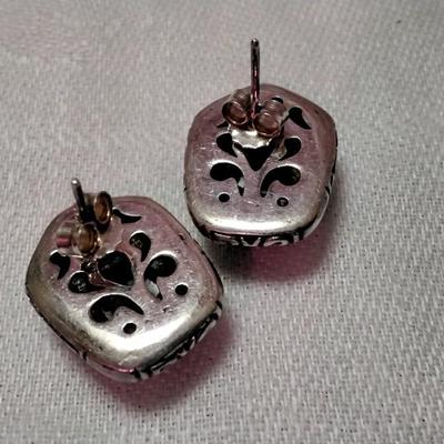 Gorgeous Mother of Pearl 925 Earrings