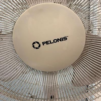 Pelonis White Three Speed Oscillating Floor Stand Fan